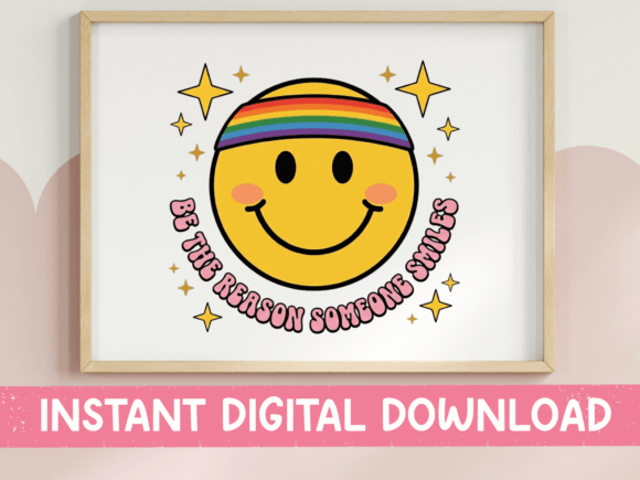 A Cheerful Design for Embroidered Smiles