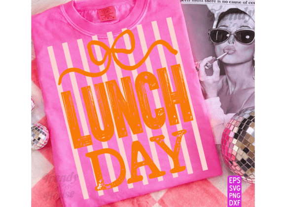 A Design Review: Funny School Lunch Day Stripes PNG Shirt