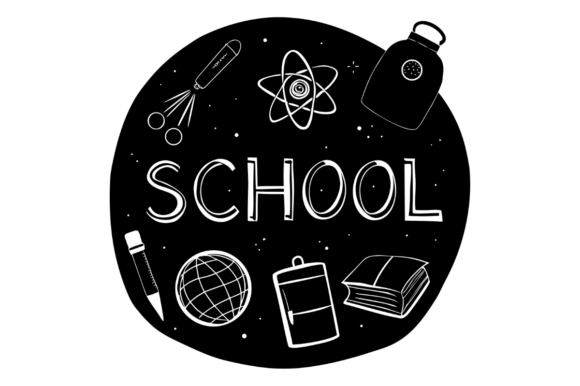 A Designer's Look at a School Supplies Embroidery Design