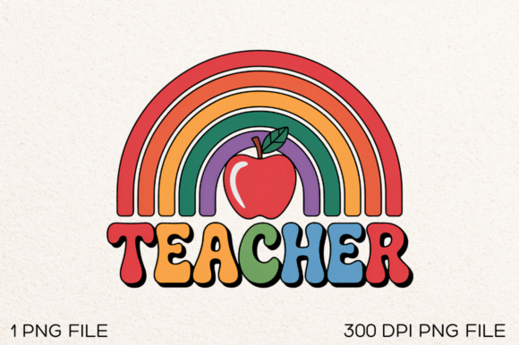 A Designer's Look at the Teacher Rainbow Embroidery Design