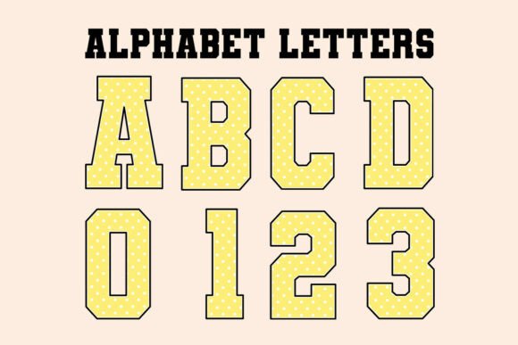 Is This Polka Dot Alphabet Perfect for Your Next Embroidery Project?