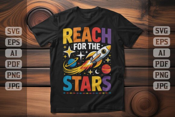 Reach for the Stars Rocket T-Shirt Design Review