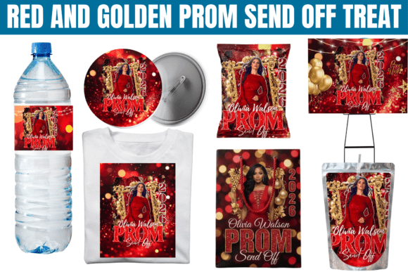 Red and Golden Prom Send Off Treat: Embroidery Review