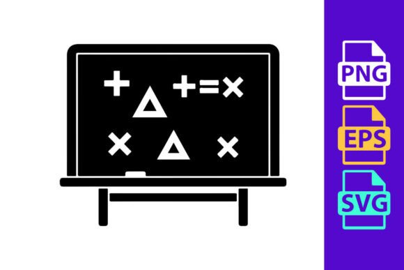 School Chalkboard Math Equation Icon Embroidery Full Review