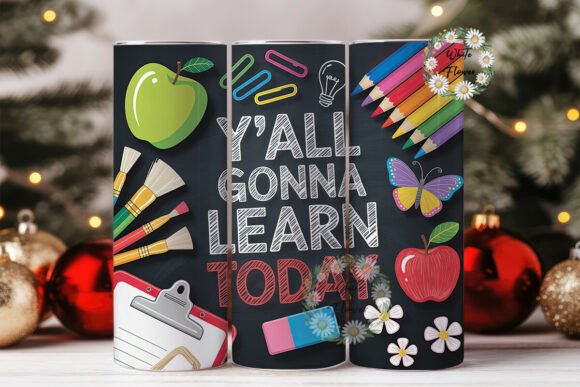 School Vibes Classroom: A Designer's Look at a Cozy Embroidery Design